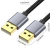 1.8m 480Mbps USB 2.0 Type A Male to Male Cable Extension Cord for Digital Camera Printer Scanner