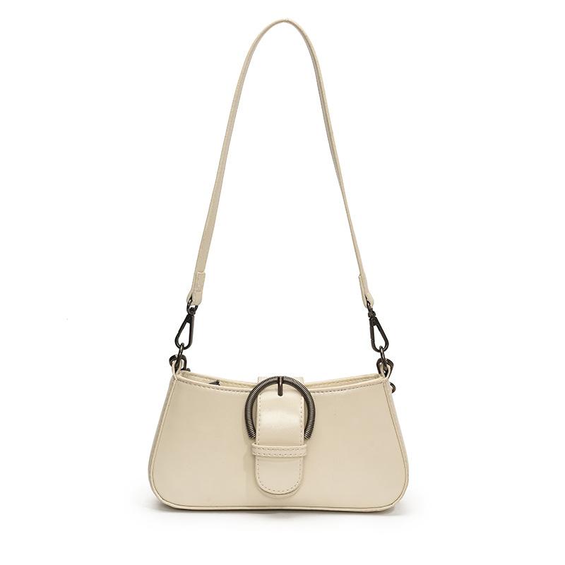 New Simple Underarm Small Square Bag Women's 2025 Spring and Summer High-end Fashion Korean Version Trendy Casual Oblique Span Women's Bag