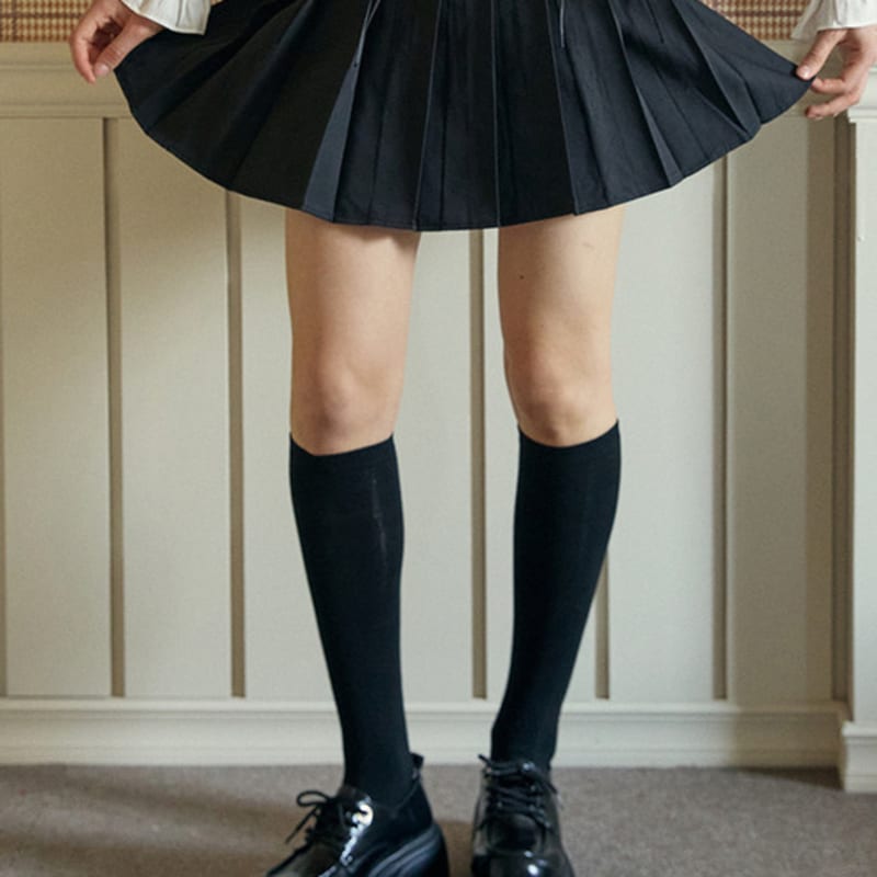 

розовый АНАНАС [2ШТ 1КОМПЛЕКТ] БАЗОВЫЕ ГОЛЬФЫ ДО КОЛЕНА_ЧЕРНЫЙ BLACK_FREE