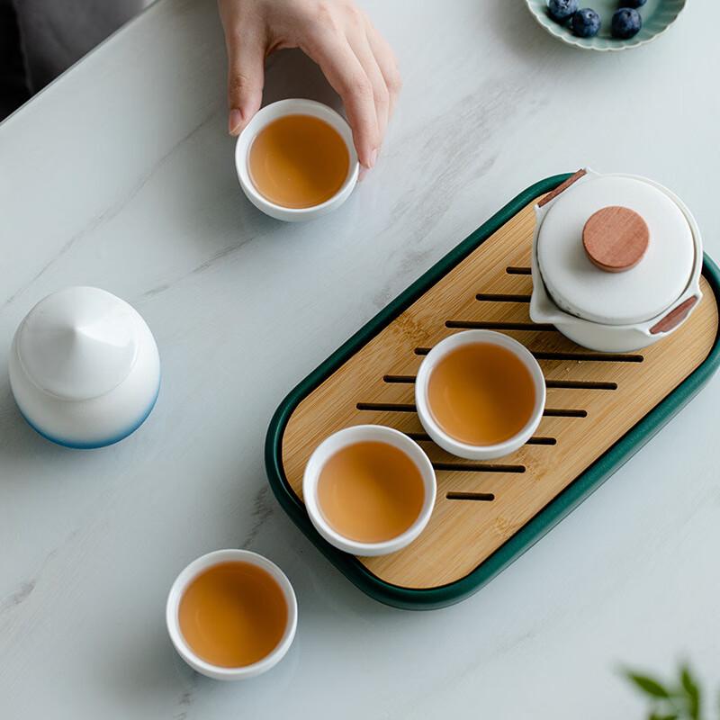 Керамический чайный набор для кунг-фу AilanhuiJia DH