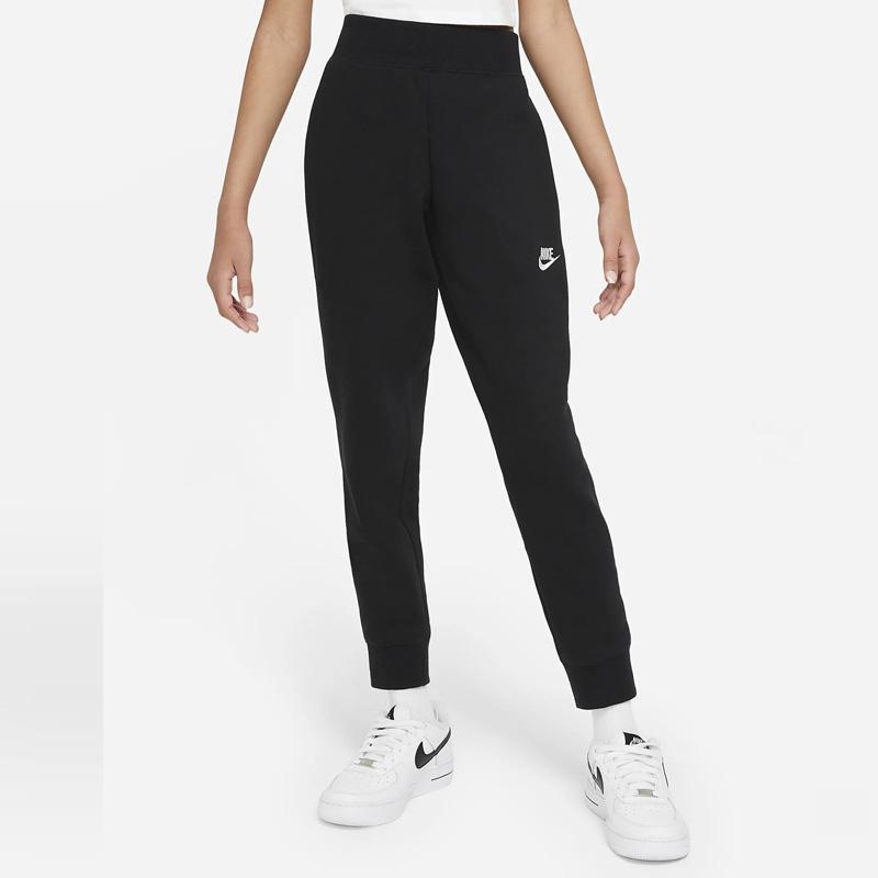 Nike Pantalón de chándal holgado con estampado de logotipo y puños elásticos para mujer Negro DC7207-010