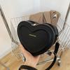Fresh Style Women's Bag 2022 New Love Bag Trendy Girl Bag Heart-shaped Single Shoulder Diagonal Bag Cute Mini Bag