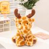 Plush Toys Christmas Elk Dolls Deer Doll Atmosphere Props for Children and Girls Gifts on Christmas Eve