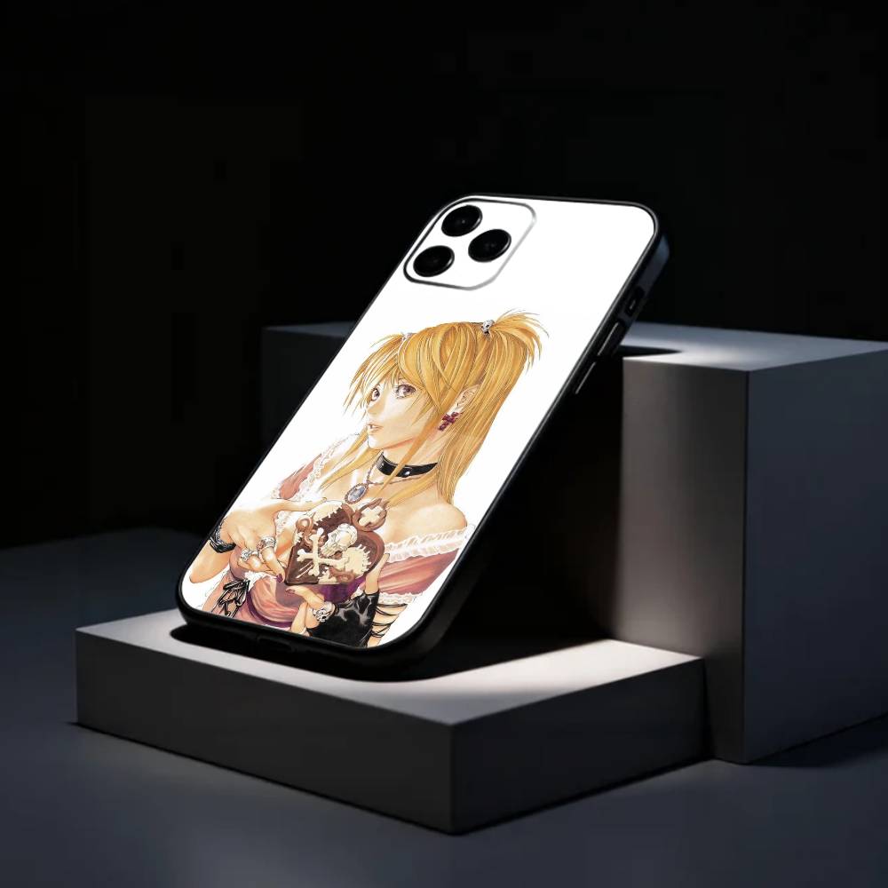 Misa anime D-Death N-Note    Phone Case Silicone Soft For IPhone 17 16 15 14 13 12 11 X XR Plus Pro Max Plus