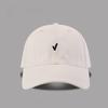 Cotton Baseball Cap With Embroidered Letters For Casual Outdoor Summer Wear