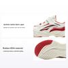 Li Ning Kindermode Veelzijdige Trendy Casual Schoenen Kind Casual Schoenen Champagne-Wit Glory-Rood YKCU206-11