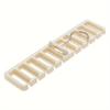 Gancio per cintura per cravatta Cintura per guardaroba Organizer rotante Rack Gancio per sciarpa multifunzionale Armadio per la casa Accessori per portaoggetti 1 PZ