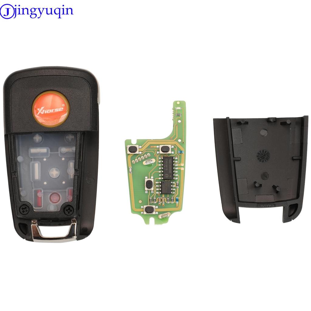 Xhorse jingyuqin VVDI Supper XKBU01EN/XNBU01EN Wire Remote Key For Buick Flip 4 Buttons English Version