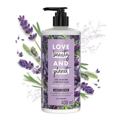 Love Beauty and Planet Argan Oil & Lavender Soothing Body Lotion - 400ml