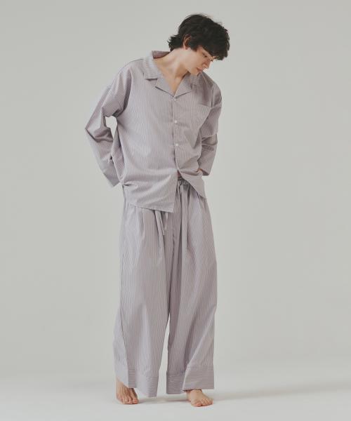 [OGGITT] Dormitory Single Pencil Stripe Pajamas [Shipped from Korea] 100% Authentic