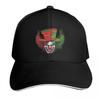 Angry Clown Baseball Cap Custom Cap Fun Hats Beach Bag Fashion Beach Unisexs Caps Womens