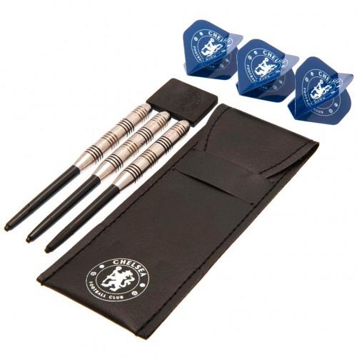 Chelsea FC Crest Darts Set (Pack of 10)