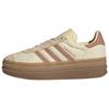 Originals Gazelle Bold Bequeme Sneaker Damensneaker Beige KI7224