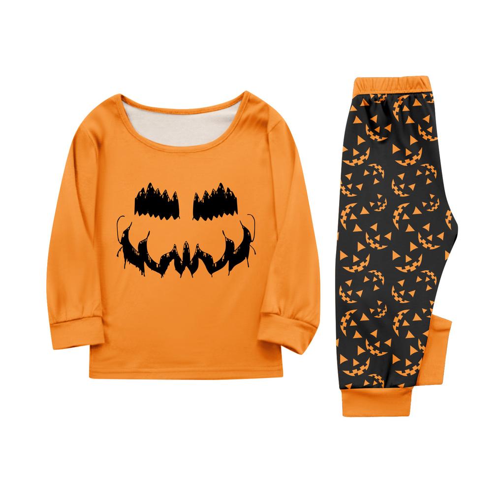 Druck Niedliches Familien-Set Pyjamas, Hauskleidung, Familien-Set Langarm-Oberteil Hosen-Set
