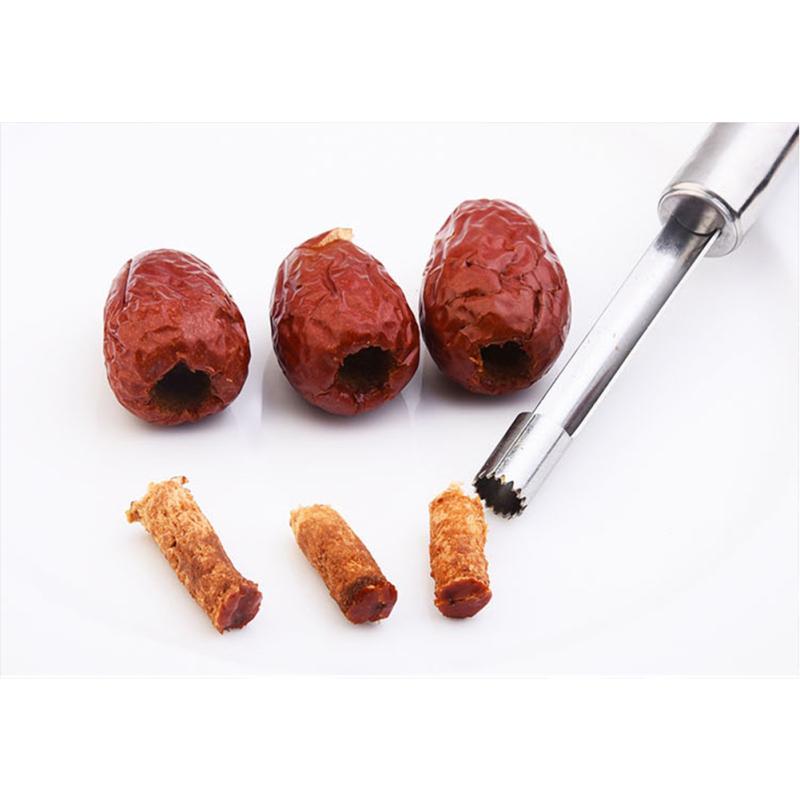 Stainless Steel Fruit Core Remover Kitchen Gadgets Vegetable Tools For Hawthorn Jujube Pear