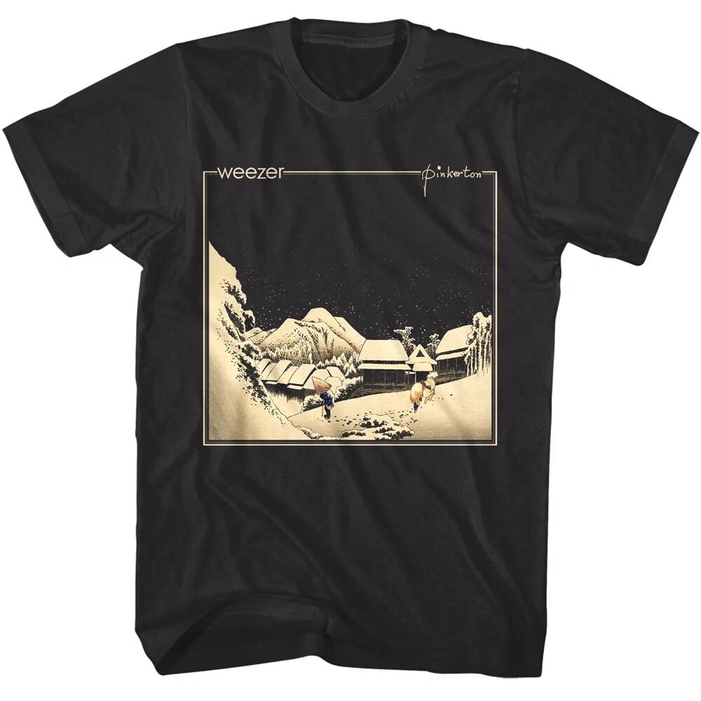 Weezer Pinkerton Album Cover Men s T Shirt Alternative Rock Band Concert L