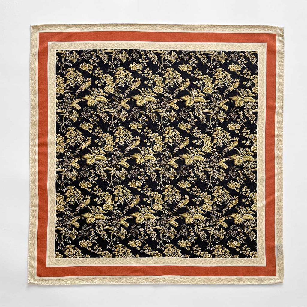 18% Silk 82% Wool Scarf Women Pashmina Double sided Foulard Female Bandana Twill Scarves Hijab Shawl Wraps Square Headkerchief