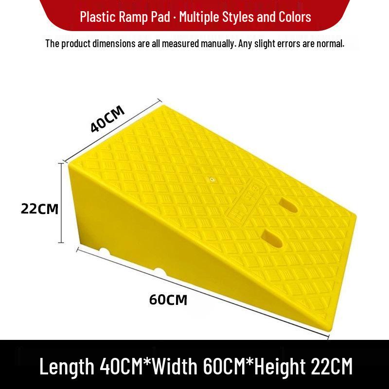 Plastic Threshold Ramp & Speed Bump for Cars and Curb Climbing