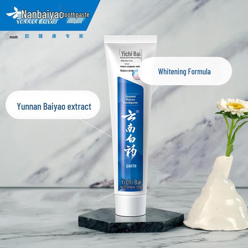 Yunnan Baiyao Fresh Breath Invigorating Mint Toothpaste