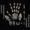 Hot Sale 5cm Robot Hand Collectible Daoism Mechanical With Chain Movable Finger Joints Hand Charm Display Gifts Pendant Ornament