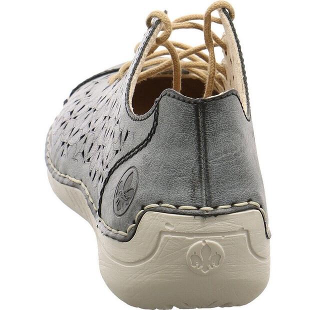 Женские полуботинки Rieker Lace-up shoe 52518 blue