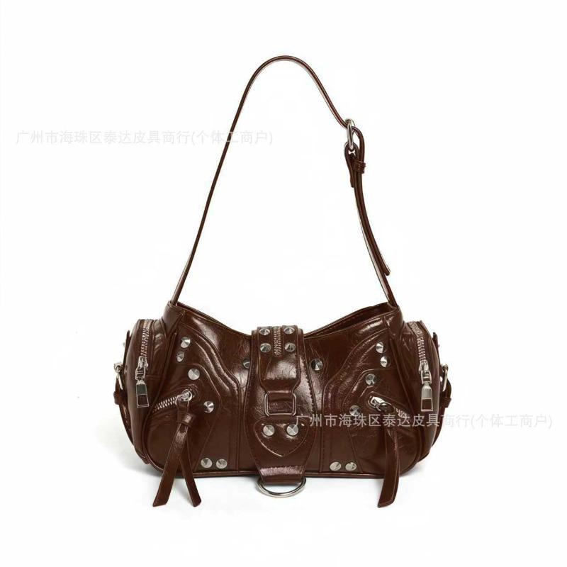 Black Locomotive Bag Women's Yk Wind Underarm Bag High-end Messenger Women's Large Capacity Single Shoulder New Model