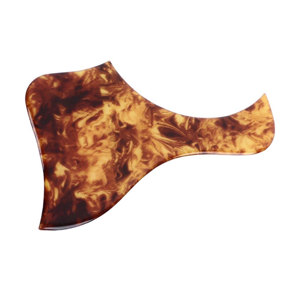 Thickened Guitar Pickguard Clear Amber Scratch Plate Acoustic Guitar Pickguard  Acoustic Guitar