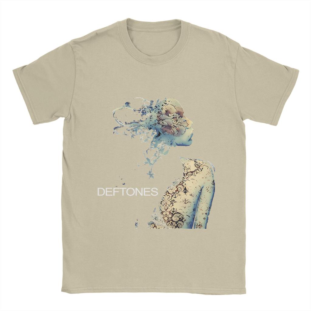 D-Deftones  T Shirts Men's  100% Cotton Vintage T-Shirts Crew Neck  Tee Shirt Short Sleeve Clothing Birthday Gift
