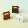 Kitchen Sink Cabinet Miniature Furniture Model Accessories Role Play Furnishings Set for Kitchen Doll House