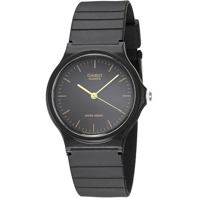 Casio MQ-24-1E Men's Watch Black Analog Design Water Resistant Quartz Timepiece