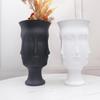 Nordic Style Creative Resin Face Vase for Home Decor 