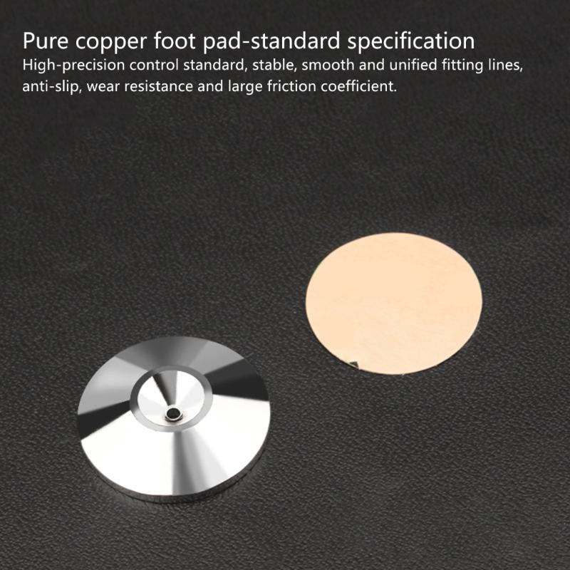1Set Silver Metal Speaker Spikes Insulation Feet Enhances Sound In HiFi Systems Auditory Isolation Padsr