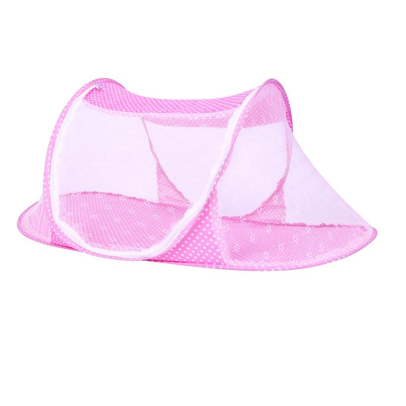 Summer Breathable Baby Crib Mosquito Net Foldable Home Baby Cot Mosquito Net Encrypted Gauze Newborn Bed Mosquito Nets Cartoon