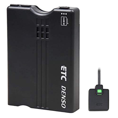 

DENSO DIU-9500 New Security Compatible (ETC In-Car Unit) Antenna Separated Type Voice Type for DC Cars (Made in Japan) [Main body dimensions] Width чёрный