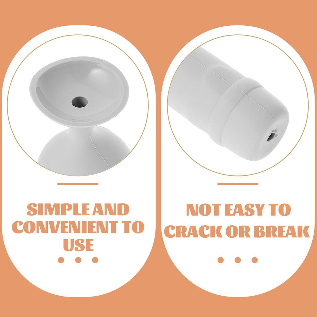 Baby Safety Door Knob Protector Silicone Door Lever Gloves Universal Fit Anti-Collision Cushion for Walls Furniture White