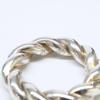 BOTTEGA VENETA Ag925 Twist Ring ring 13 SilverUsed