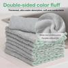 Microfiber Kitchen Cleaning Cloth High Absorbent Coral Fleece Dishwashing Cloth Non-Stick Oil Dish Cleaning Towel Household Rag
