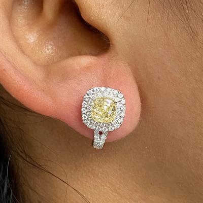 Κομψά Τετράγωνα Γεωμετρικά Κρίκοι σε Ασημί Χρώμα Για Γυναίκες Πολυτελή Ζιργκόν Νυφικά Σκουλαρίκια Κοσμήματα