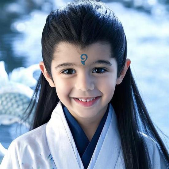 Forehead Decal Stickers for Kids Red Blue Washable Waterproof Face Tattoos for Cosplay Performances Flame Wave Designs Sticker