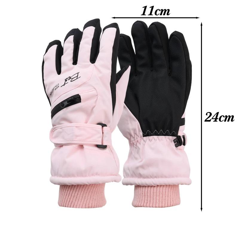 Outdoor Non Slip Touch Ski Gloves Waterproof Winter Cycling Gloves  Pocket Warm Men s and Women s Gloves Snowboard Accessories