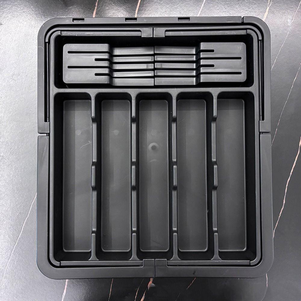 Przechowywanie artykułów piśmiennych Organizer do szuflady kuchennej Skalowalna Rozszerzalna Taca na sztućce Dom