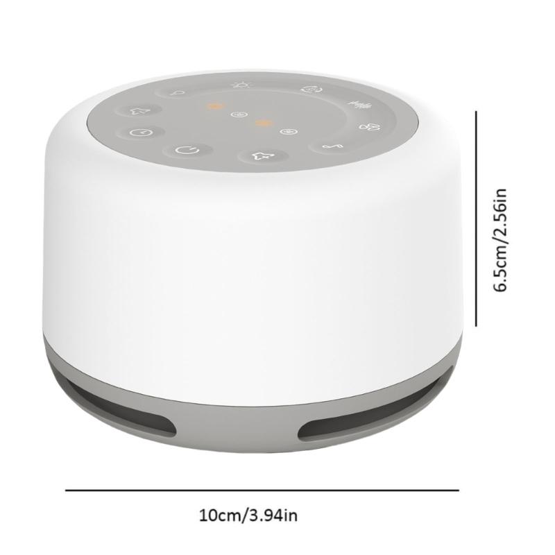Baby Sleep Sound Machine Night Lamp with Calming Music and 3-Gear Timer Function for Easily Sleep in Bedroom Nursery