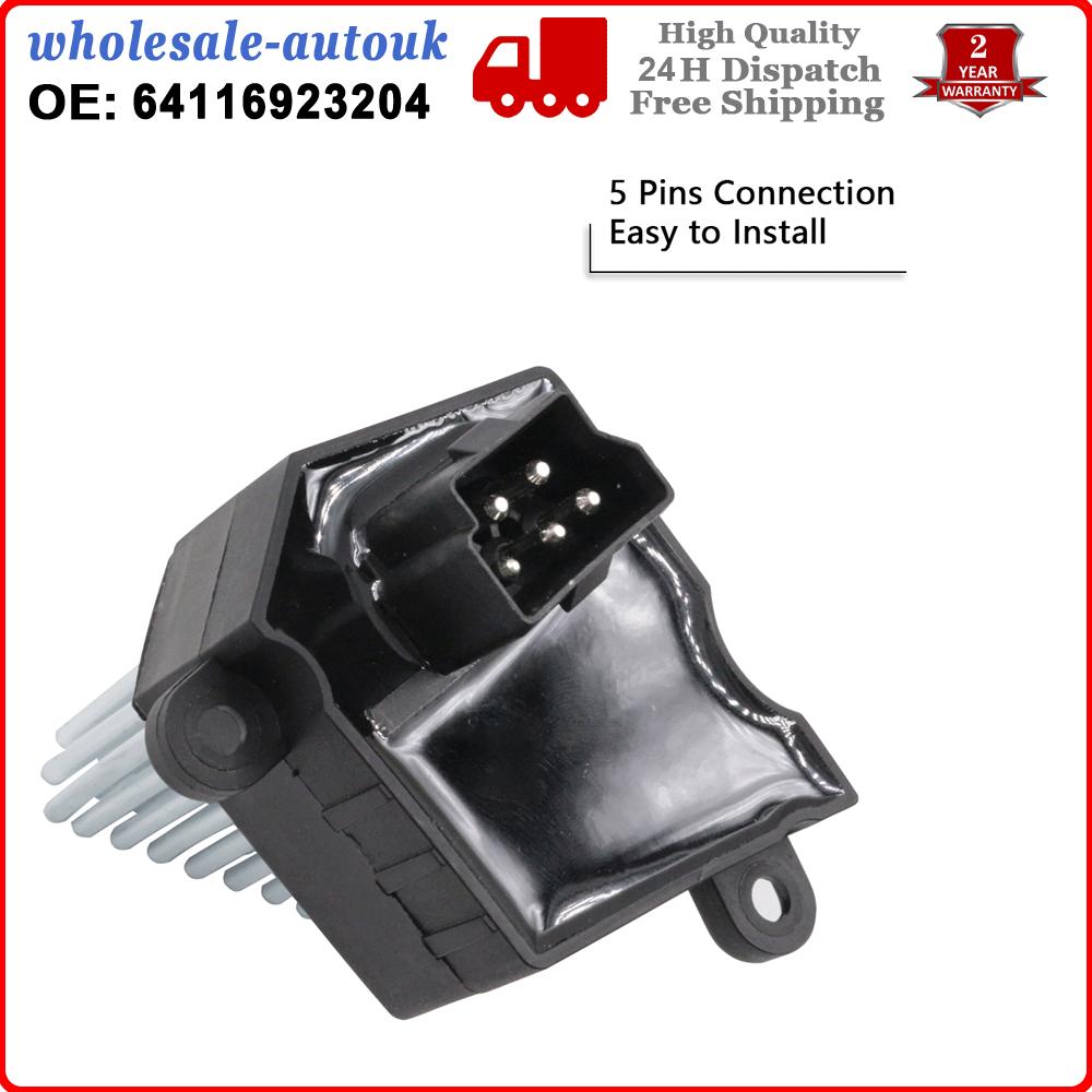 Heater Blower Motor Resistor Final Stage for BMW 3 5 Series X3 X5 E39 E46 E53