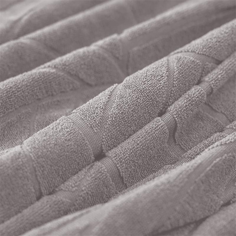 1/2/3 Seater Recliner Sofa Covers Leaves Jacquard Couch Slipcovers Elastic Water Repellent Armchair Covers for Living Room Hotel