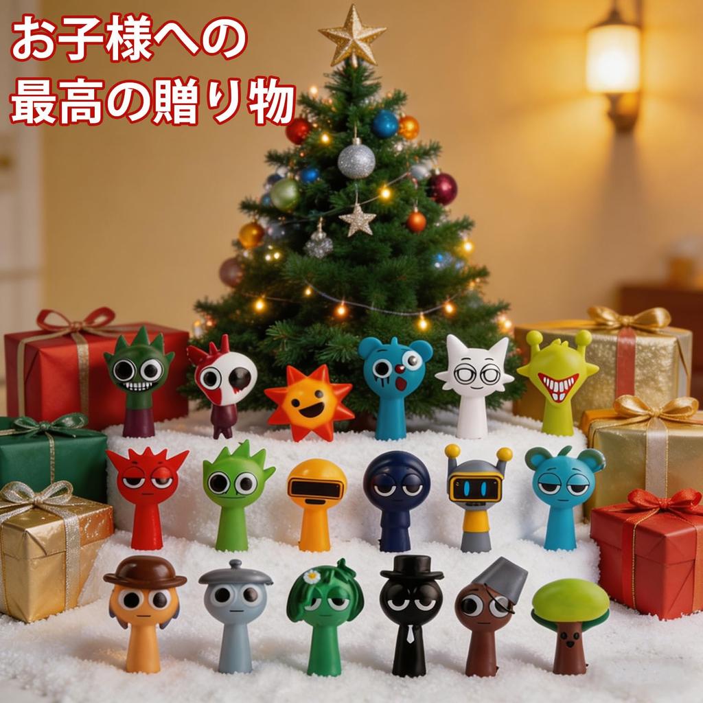 Spranky Figure Mini Doll Toy Doll Goods Height PVC Painted Finished Product Character Collection Singing Monster Collector Doll Birthday Present of