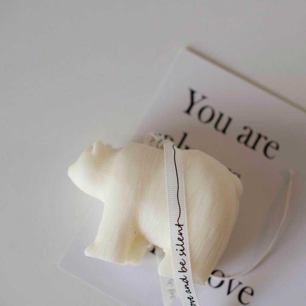 

Милые свечи Животные Медведь Ароматические свечи Новогодний декор для дома Маленькие собачки Ароматические свечи Подарки на день рождения Сувениры для дома белый