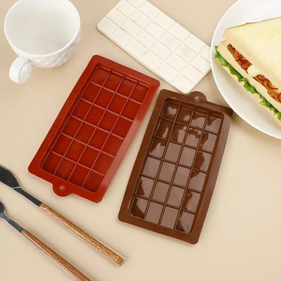 Chocolate Molds Bakeware Cake Molds High Quality Square Eco-friendly Silicone Mold DIY Food Grade 24 Cavity Candy Tools
