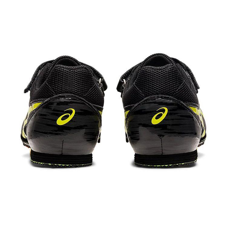 Asics Heatflat FR 7 Professional Track And Field Running Shoes Unisex Shoes Black Yellow TTP526-002