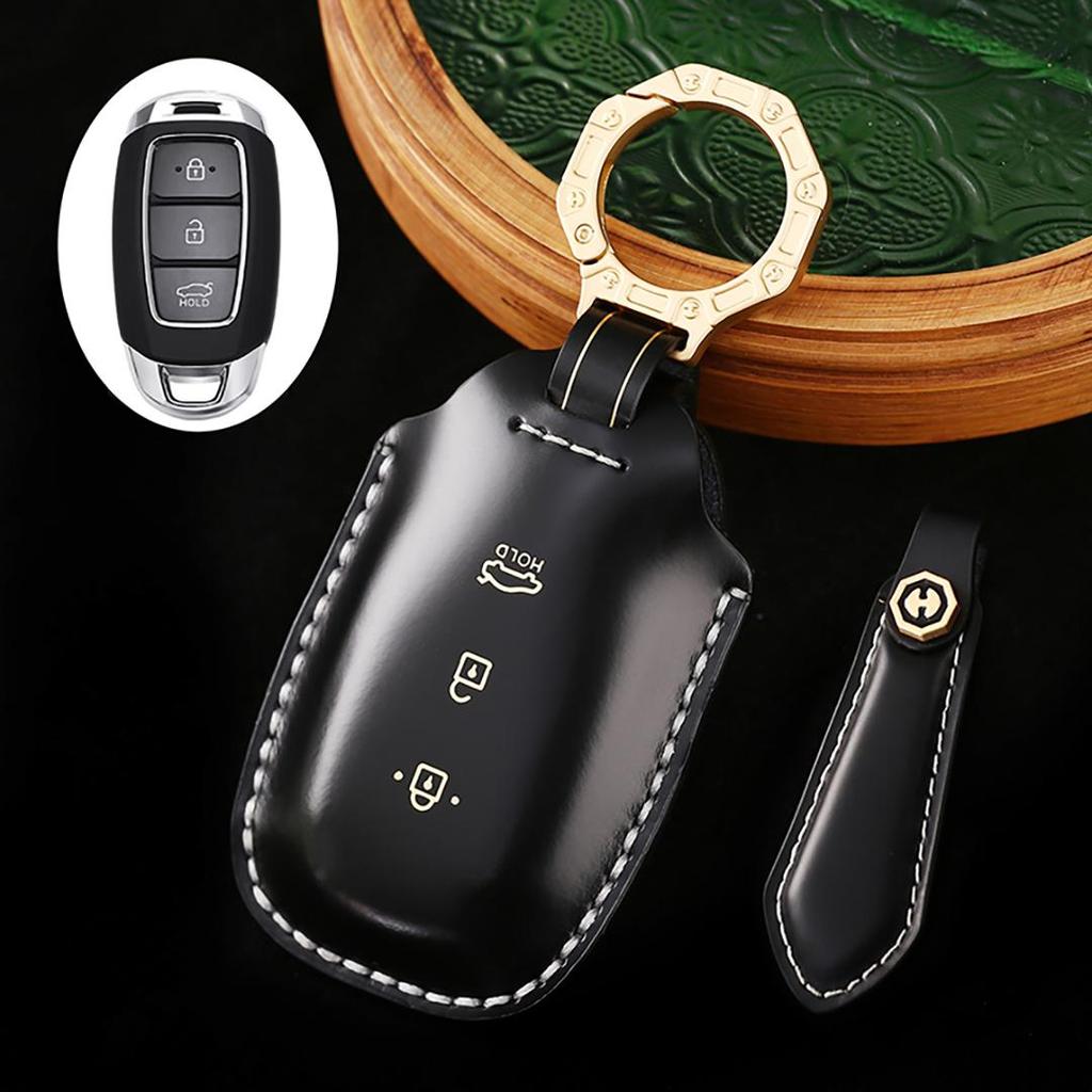 Hyundai Festa Handmade Cowhide High-End Car Key Cover car key case