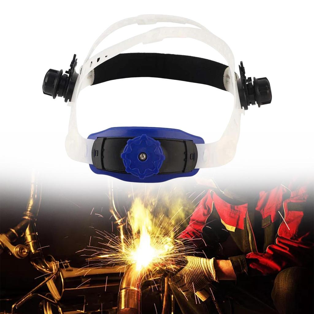 Adjustable Welder Headband Accessories Hollow Design Lightweight Breathable Sweat Absorbing Head